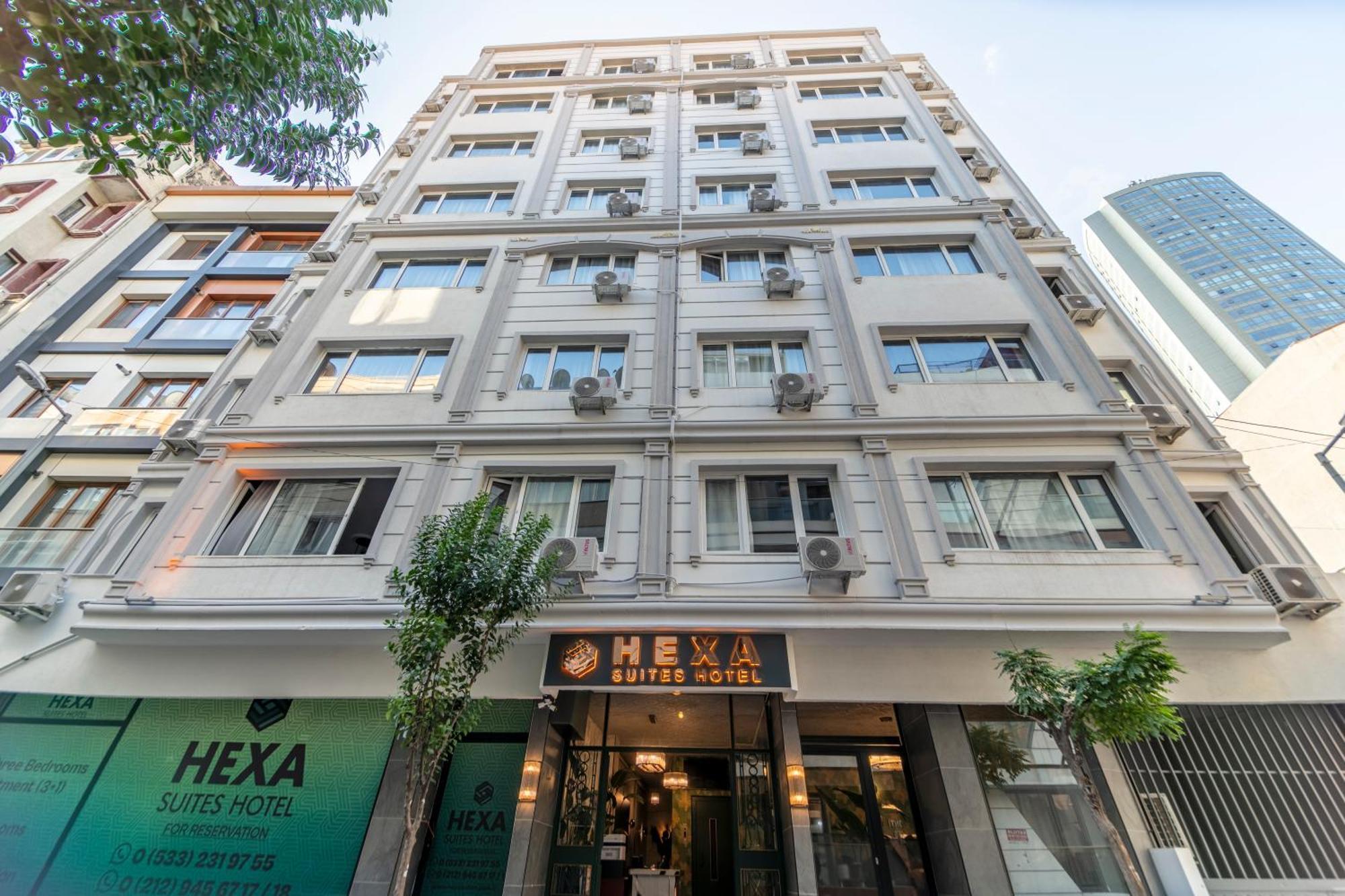 Hexa Suites Hotel Istanbul Exteriör bild