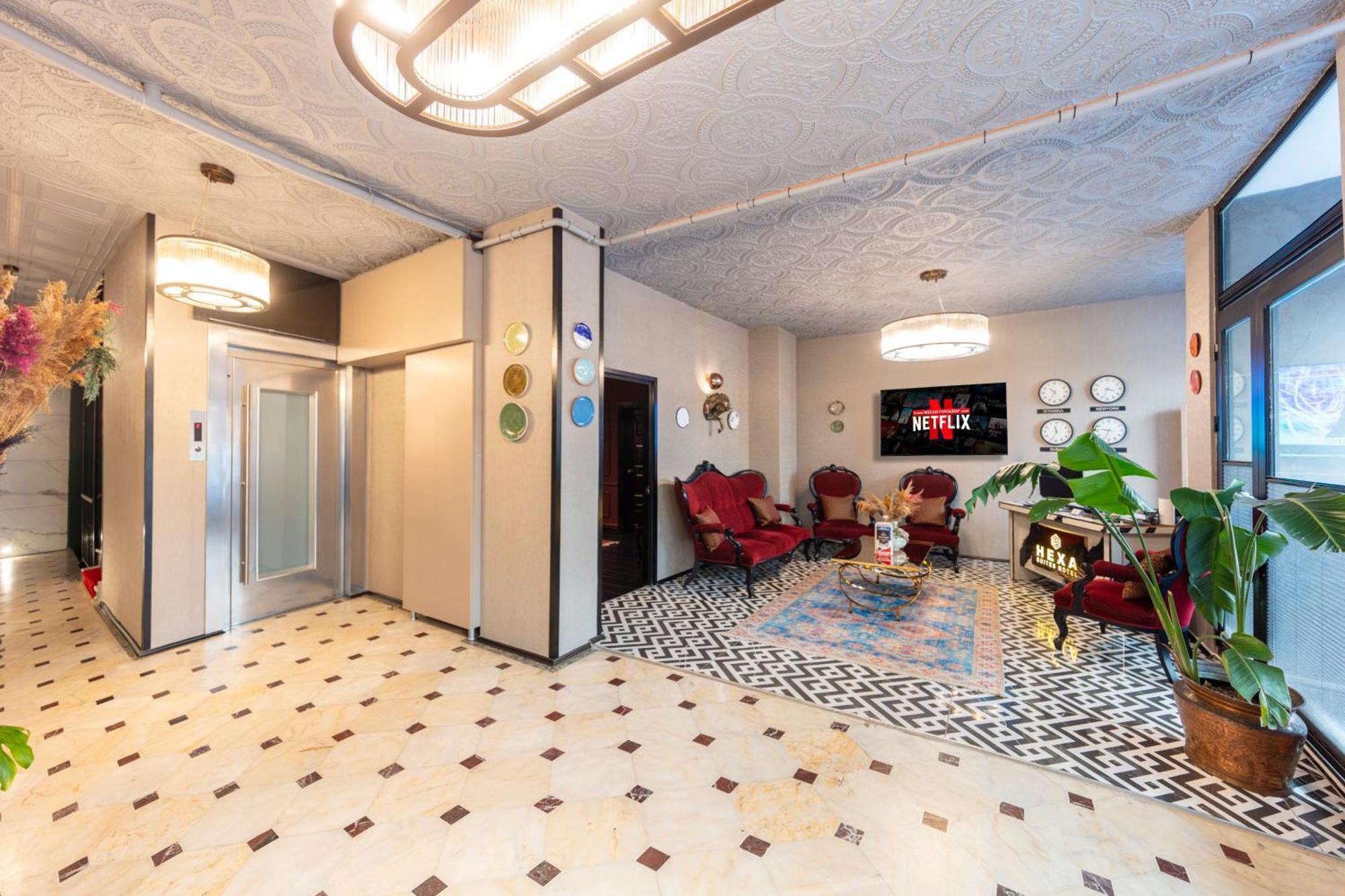 Hexa Suites Hotel Istanbul Exteriör bild