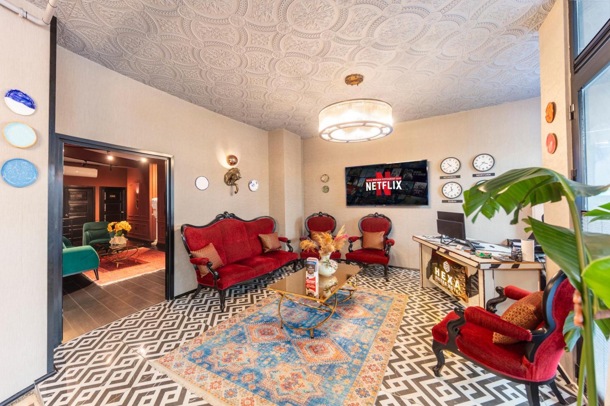 Hexa Suites Hotel Istanbul Exteriör bild